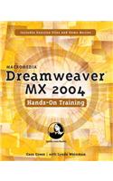 Macromedia Dreamweaver MX 2004 Hands-On Training [With CDROM]: Hands-On Training