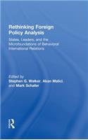 Rethinking Foreign Policy Analysis