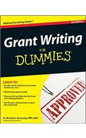 Grant Writing For Dummies