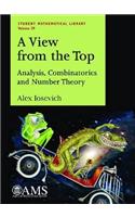 A View from the Top: Analysis, Combinatorics and Number Theory