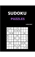 Sudoku Puzzles Large Print