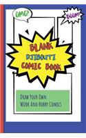 Blank Djibouti Comic Book