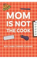 Busy Family Dinner Planner Notebook with Shopping List