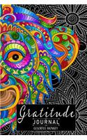 Gratitude Journal Colorful Monkey