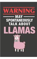 May Spontaneously Talk About Llamas