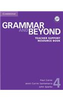 Grammar and Beyond Level 4 Teacher Support Resource Book [With CDROM]