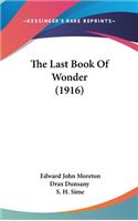 The Last Book Of Wonder (1916)