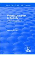 Political Corruption in Australia