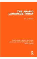 The Arabic Language Today