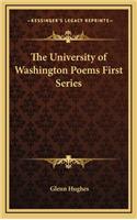 The University of Washington Poems First Series