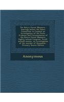 The Katyn Forest Massacre: Hearings Before the Select Committee to Conduct an Investigation of the Facts, Evidence and Circumstances of the Katyn Forest Massacre, Eighty-Second Congress, First[-Second] Session, on Investigation of the Murder of Tho