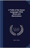 A Table of the Aryan Languages With Notes and Illustrations: (English)