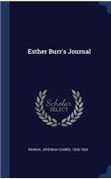 Esther Burr's Journal