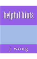 helpful hints