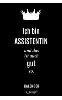Kalender für Assistenten / Assistent / Assistentin