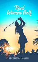 Golf Scorecard Log Book