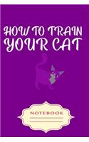 How to Train Your Cat: Notebooks are a very essential part for taking notes, as a diary, writing thoughts and inspirations, tracking your goals, for homework, planning and