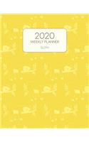 2020 Weekly Planner Sloth