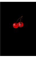 Fun Math Cherry Pi Pie Pun Notebook: Blank Lined Journal (Best Student or Teacher Gift): 6 x 9 inches // 120 Lined Blank Pages // College Ruled