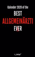Kalender 2020 für Allgemeinärzte / Allgemeinarzt: Wochenplaner / Tagebuch / Journal für das ganze Jahr: Platz für Notizen, Planung / Planungen / Planer, Erinnerungen und Sprüche
