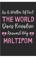 As A Matter Of Fact The World Does Revolve Around My Maltipom