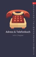 Adress und Telefonbuch mit A-Z Register