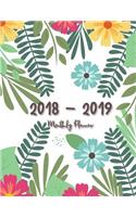 2018 - 2019 Monthly Planner