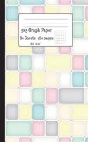 Big Graph Paper Composition Notebook: Graph Paper Composition Notebook, Grid Book, Quad Ruled 5x5 Graph Paper, Big Graph Paper-8.5 X 11, 80 Sheets (Pastel Theme Graph Paper Notebook)