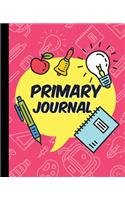 Primary Journal: Preschool Journal For Grade K-2 Over 100 Pages - Primary Ruled Composition Book - Draw and Write Journal: Primary Composition Journal(5 Primary Journal)