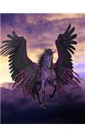 Pegasus Graph Book: 8.5 x 11 Quad Rule Graph Paper 200 pages (100 sheets)