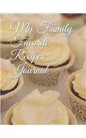 My Family Favorite Recipes Journal