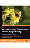 Learn OpenOffice.org Spreadsheet Macro Programming