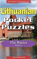 Lithuanian Pocket Puzzles - The Basics - Volume 3