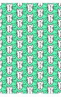 Bullet Journal Notebook for Cat Lovers Smiley Cats Pattern 4