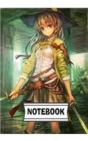 Notebook: Lm7: Journal Diary, 110 Lined pages, 7" x 10"