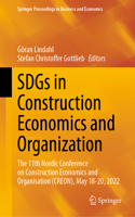 Sdgs in Construction Economics and Organization