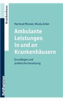 Ambulante Leistungen in Und an Krankenhausern