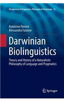 Darwinian Biolinguistics