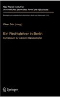 Ein Rechtslehrer in Berlin