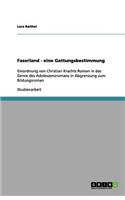 Faserland - eine Gattungsbestimmung: (German)