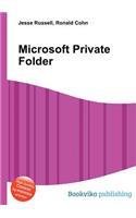 Microsoft Private Folder