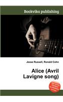 Alice (Avril LaVigne Song)