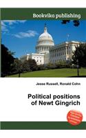 Political Positions of Newt Gingrich