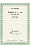 Overview of Russian Sects and Talks