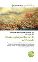 Census Geographic Units of Canada: (English)