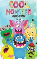 Cool Monster Coloring Book For Kids