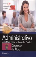 Administrativo del Instituto Foral de Bienestar Social. Diputacion de Alava. Temario