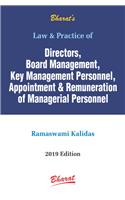 Law & Practice Of Directors, Board Management, Key Management Personnel, Appointment & Remuneration Of Managerial Personnel