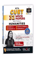 Educart 32 CUET UG Entrance Exam Books 2024 Humanities Mock Papers of History | Political Science | Geography | Economics (Section II, new NTA syllabus)