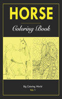 Horse Coloring Book